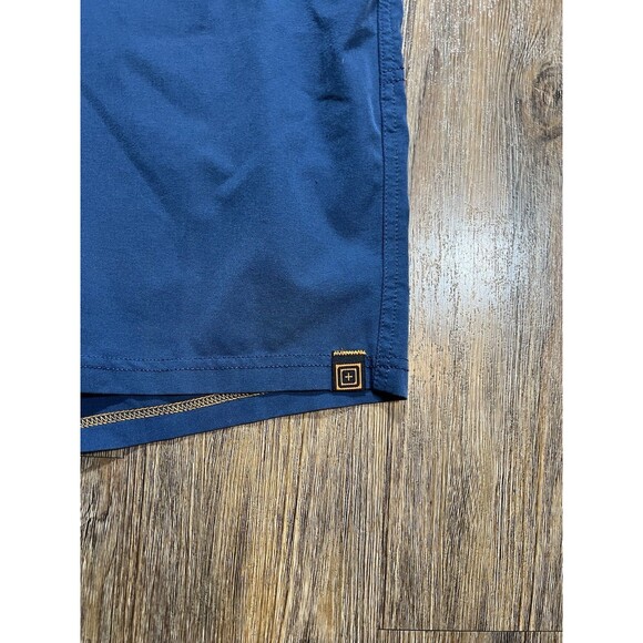5.11 Tactical Men's Vaporlite Shorts 34 Blue Outdoors Athletic Stretch - Picture 2 of 10